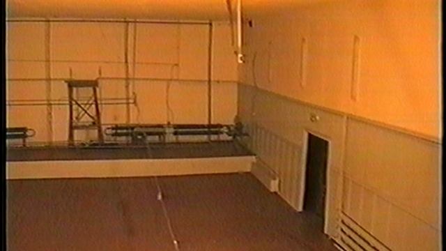 ремонт кинотеатра  Поспелиха 2002г