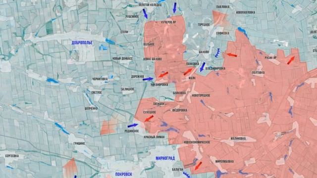 Фронтовая сводка на утро 11 октября.