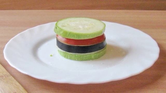 Овощные пирамидки в духовке