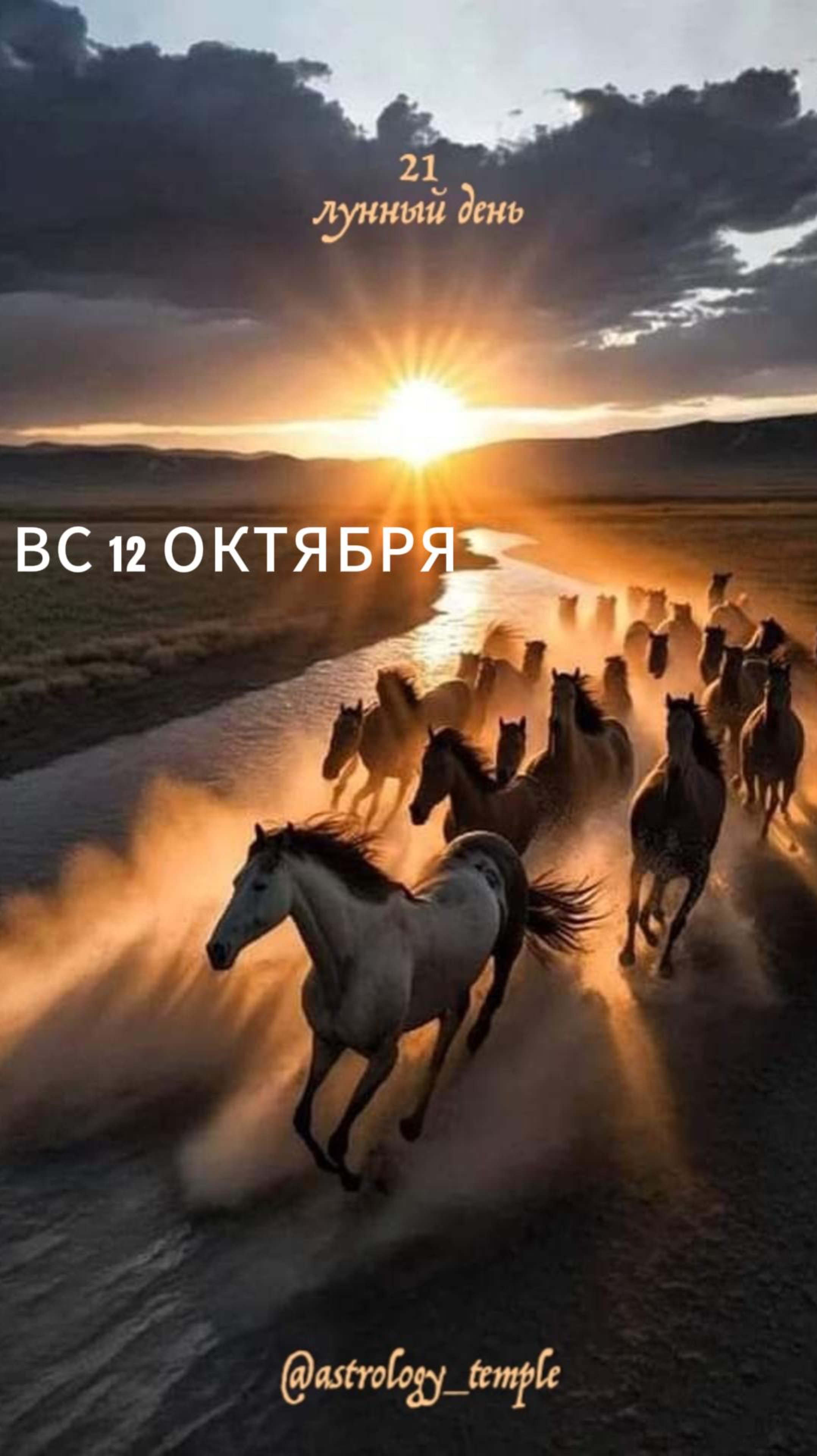 📅 Воскресенье 12.10.2025🌛 21 Лунный день 🌗Убывающая Луна в Раке (для Раков знаковый период)