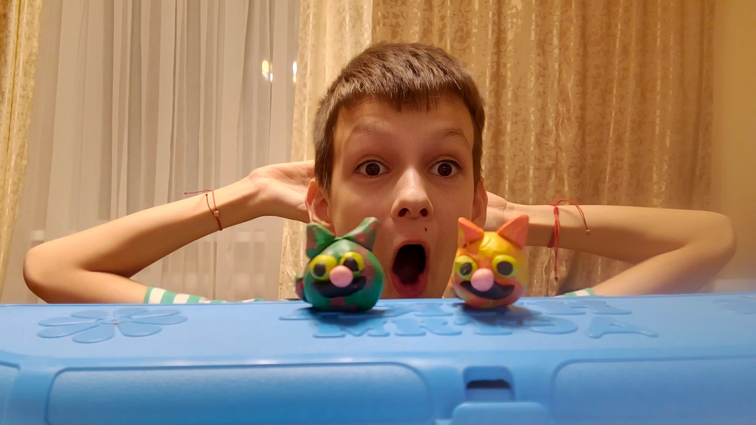 как легко сделать кота из пластилина