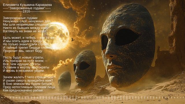 Елизавета  Кузьмина-Караваева Завороженные годами 1916