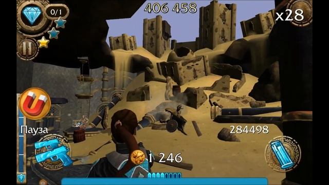 Lara Croft Relic Run - Прохождение 69 уровень.mp4