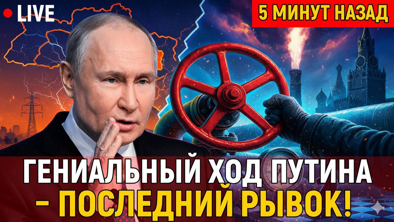 Гениальный ход Путина – остался последний рывок Биполярное газовое расстройство!