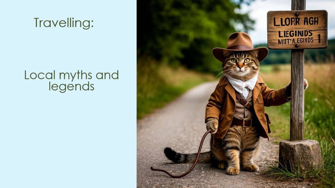 Story # 107 :  Travelling : Local Myths And Legends