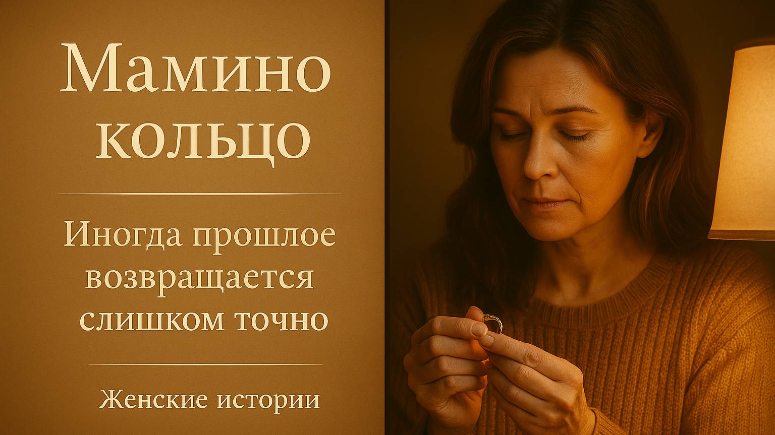 Истории из жизни: Мамино кольцо и знак, который изменил всё
