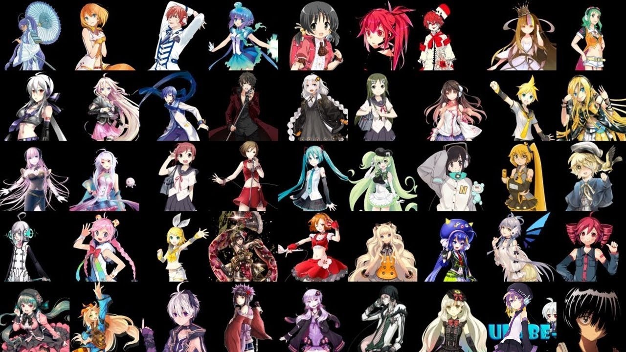 [VOCALOID X FANLOID X UTAU カバー]  Bad Apple!! -ft The Characters Of Urabe-San!