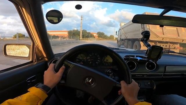 MERCEDES-BENZ 230.4 (W123) 1979 года выпуска - Тест-драйв от первого лица