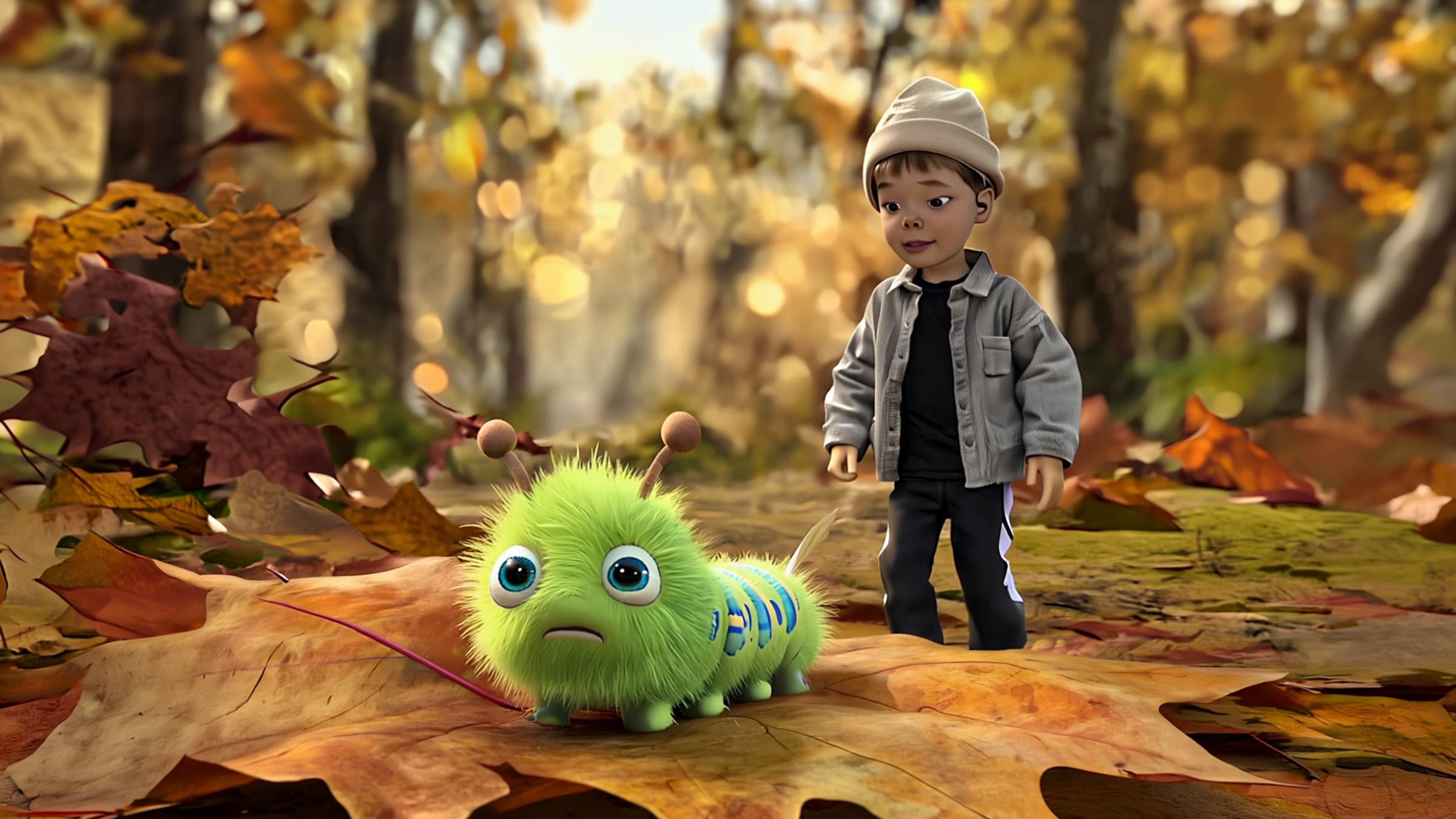 Вадюша, Рикуша и Гуша. Мультик. #нейросети #мультик