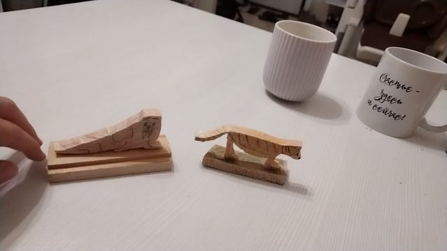 Обзор животных из дерева