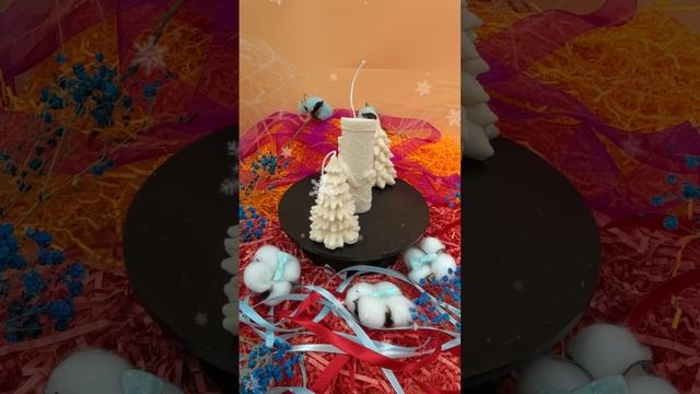Свечи ручной работы. Подарочный набор.