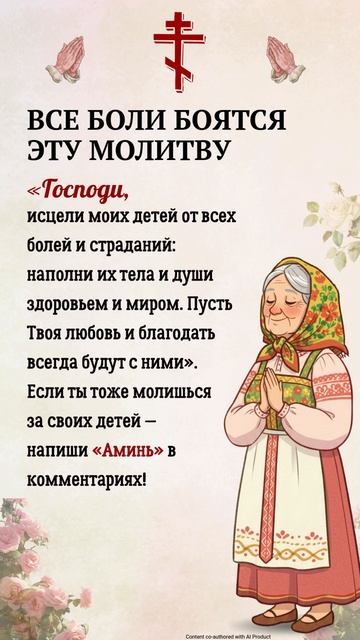 ВСЕ БОЛИ БОЯТСЯ ЭТУ МОЛИТВУ