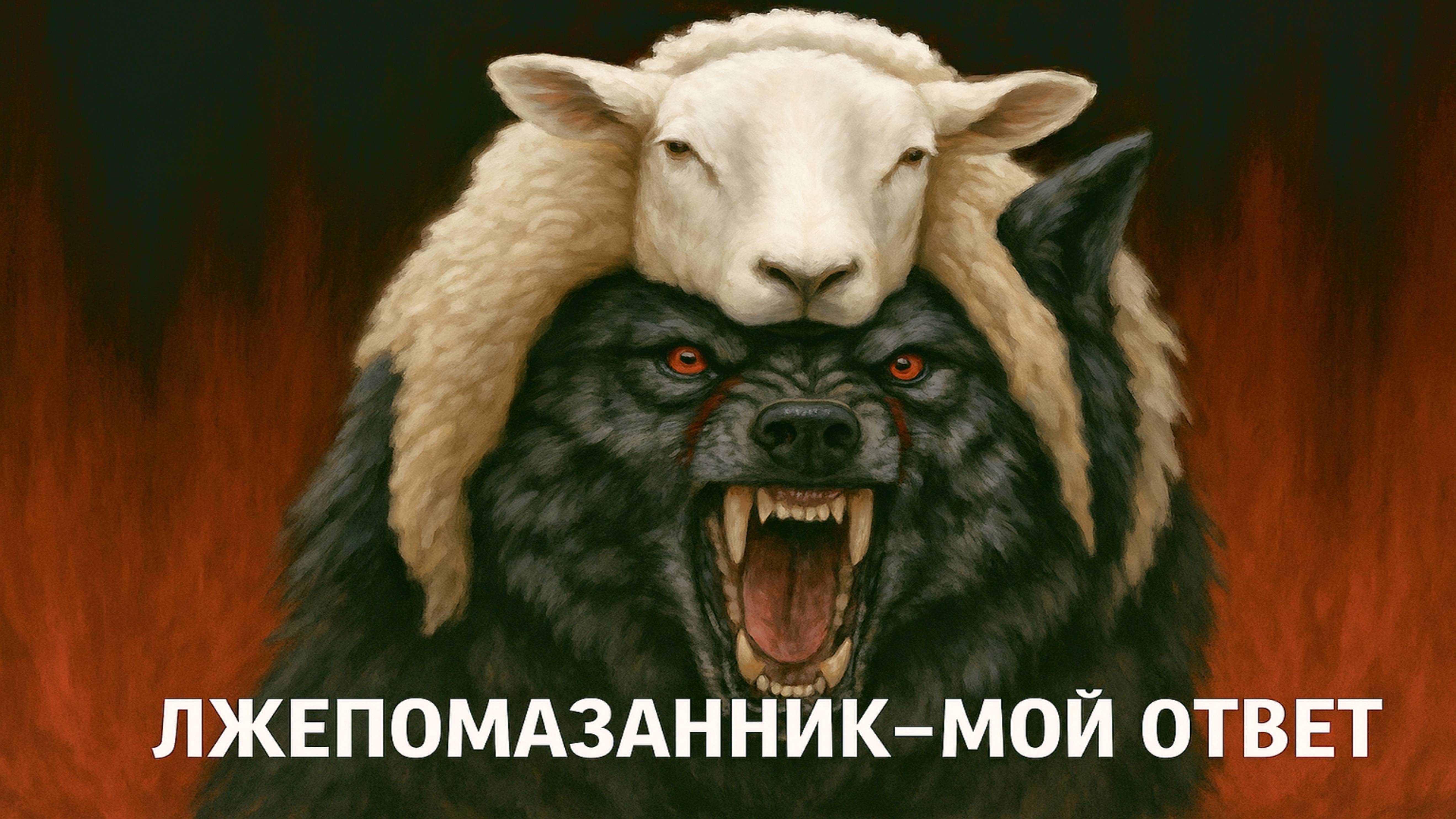 Лжепомазанник  мой ответ