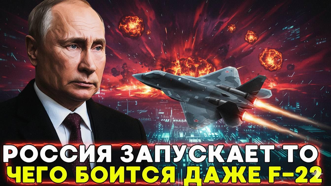 Невидимка с интеллектом как новый Су превращает небо в нашу территорию, пугая НАТО!