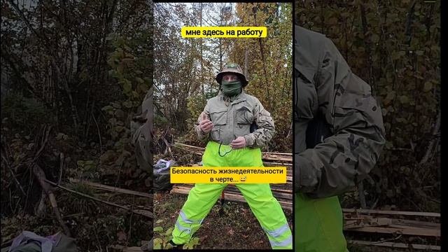 Безопасность жизнедеятельности 
в черте...😅