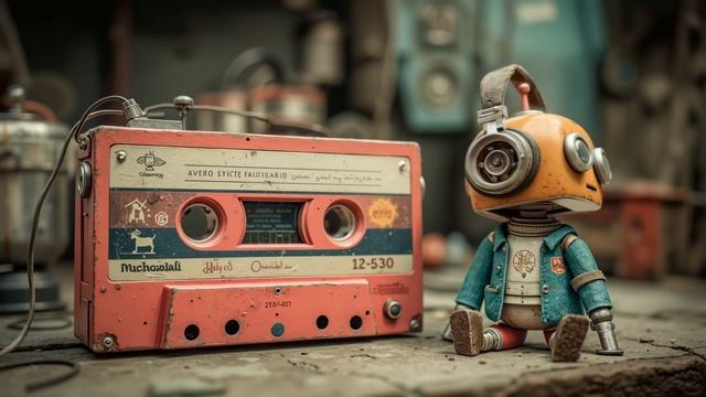 Daft Punk Inspired Cyberfunk Chill  Late Night Synth Grooves  Retro Robot Vibes Mix