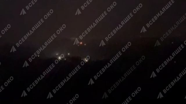 ‼️🇷🇺⚔️🇺🇦Момент удара ракеты, погрузившей Киев во тьму !!!