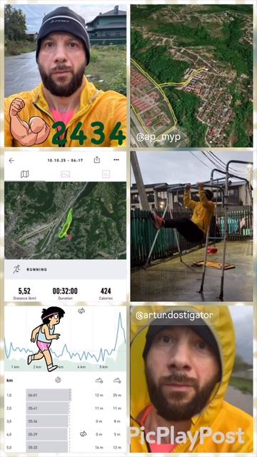 #2434 день непрерывных тренировок и занятий спортом