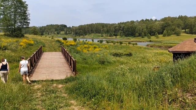 Прогулка вдоль реки Выпрейка. Живописная Тульская область