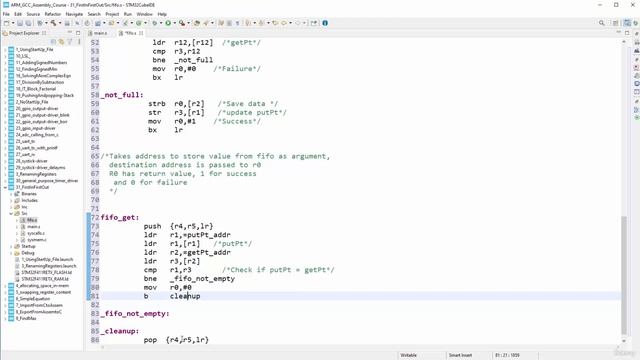 Section 14- Working With Data Structures, Lecture 104- Programming - Implementing The FIO Get Funct