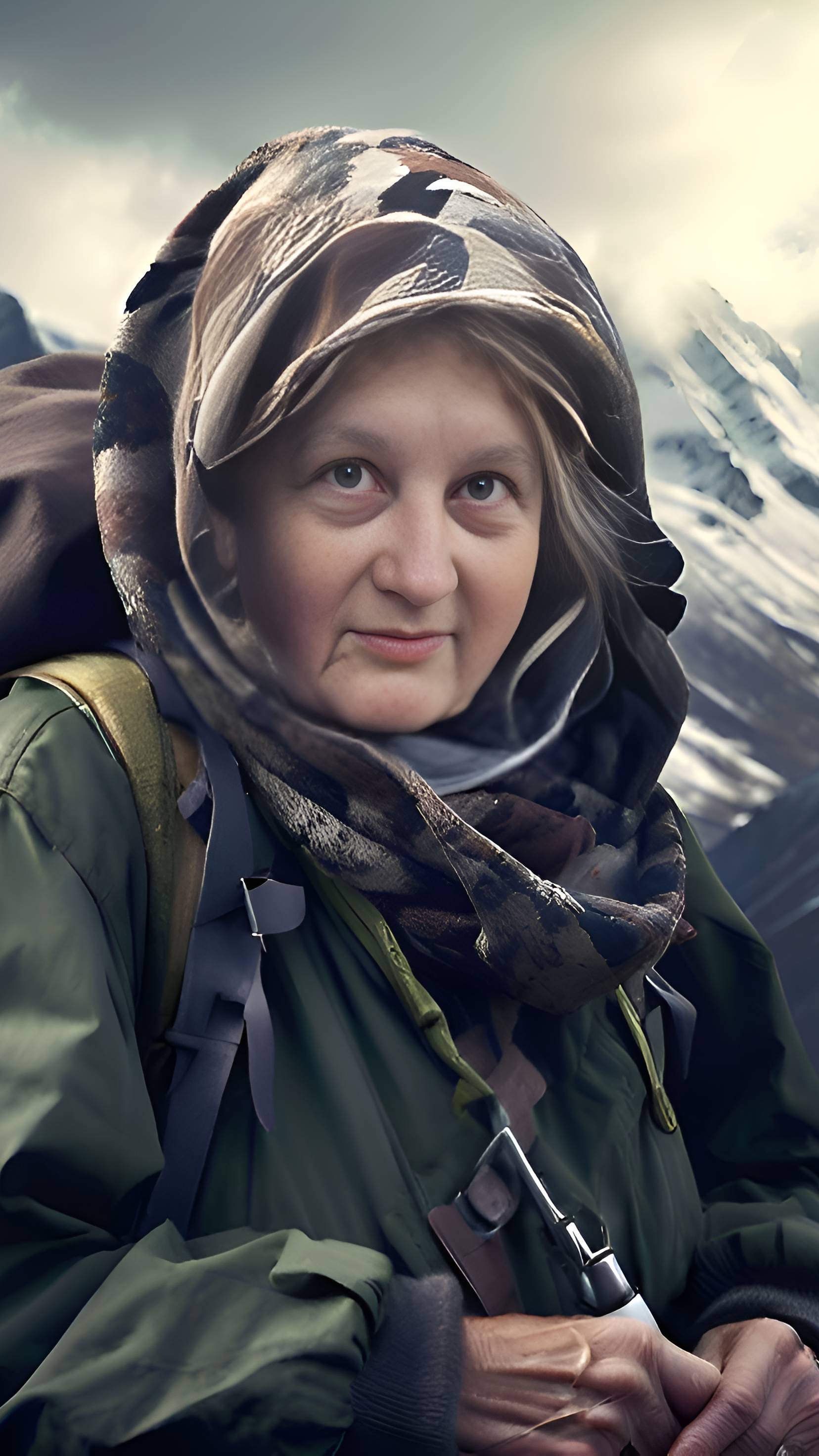 Старушка в горах ч.1