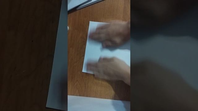 делаем кинжал из листов А4