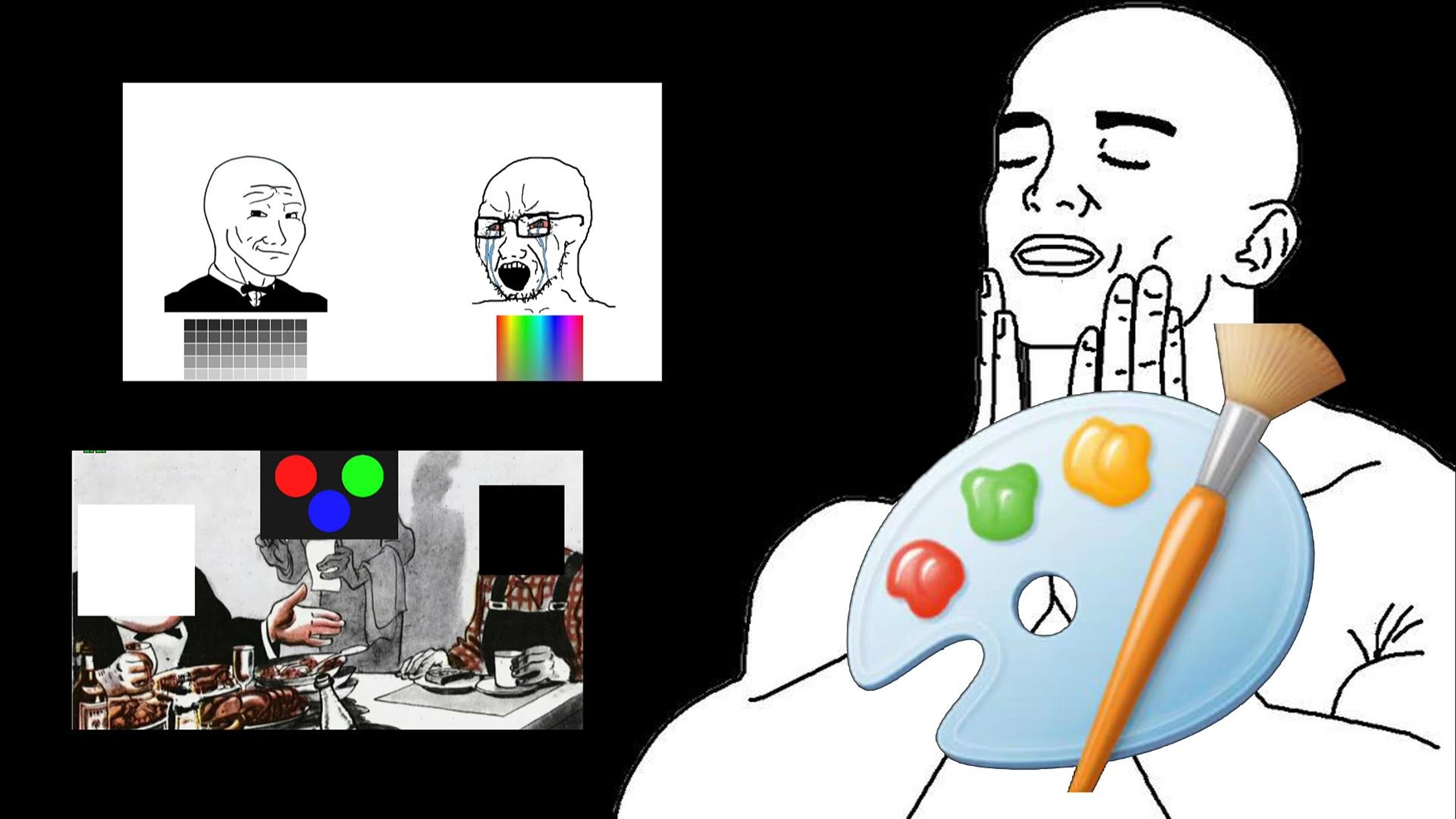 Мегакратко про RGB или как Устроена Иерархия в Пейнте