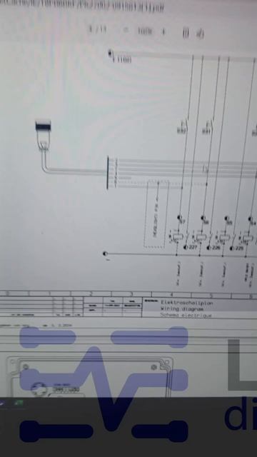 SCANRECO 944. Пульт PALFINGER. Электрические схемы. 13 стр.