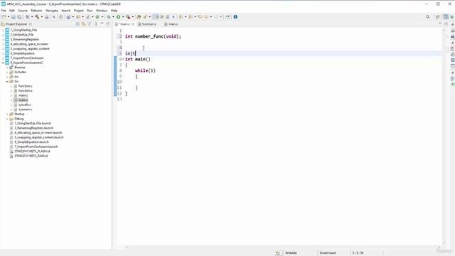 Section 5- Dealing With Constants And Literals, Lecture 36- Programming - Exporting From Assembly T