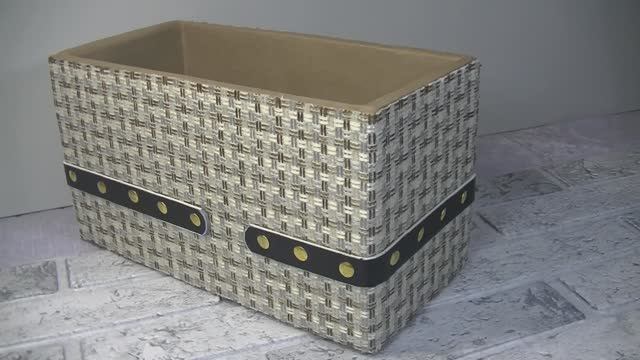 Стильный Органайзер из Коробки DIY Идеи .