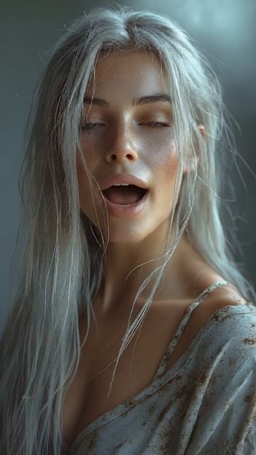 Седая певица