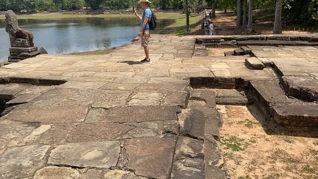 Камбоджа. Ангкор Ват Археологический парк. Srah Srang Temple. Angkor Wat Archeological Park.