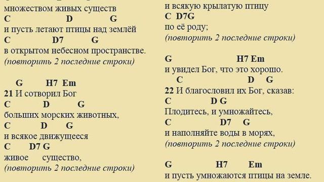 Бытие 1;20-23 (1)
