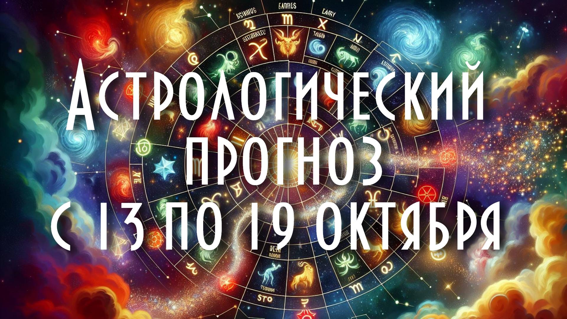 Астрологический прогноз с 13 по 19 октября #астрология #таро #астропрогноз