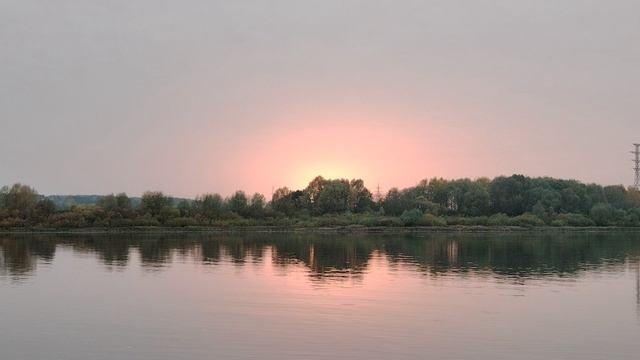 11 октября. вечер. закат. розовая нежность