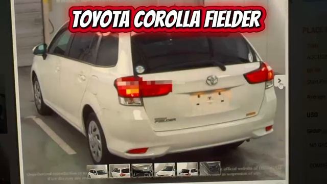 Купили!!!👍😃Toyota Corolla Fielder
