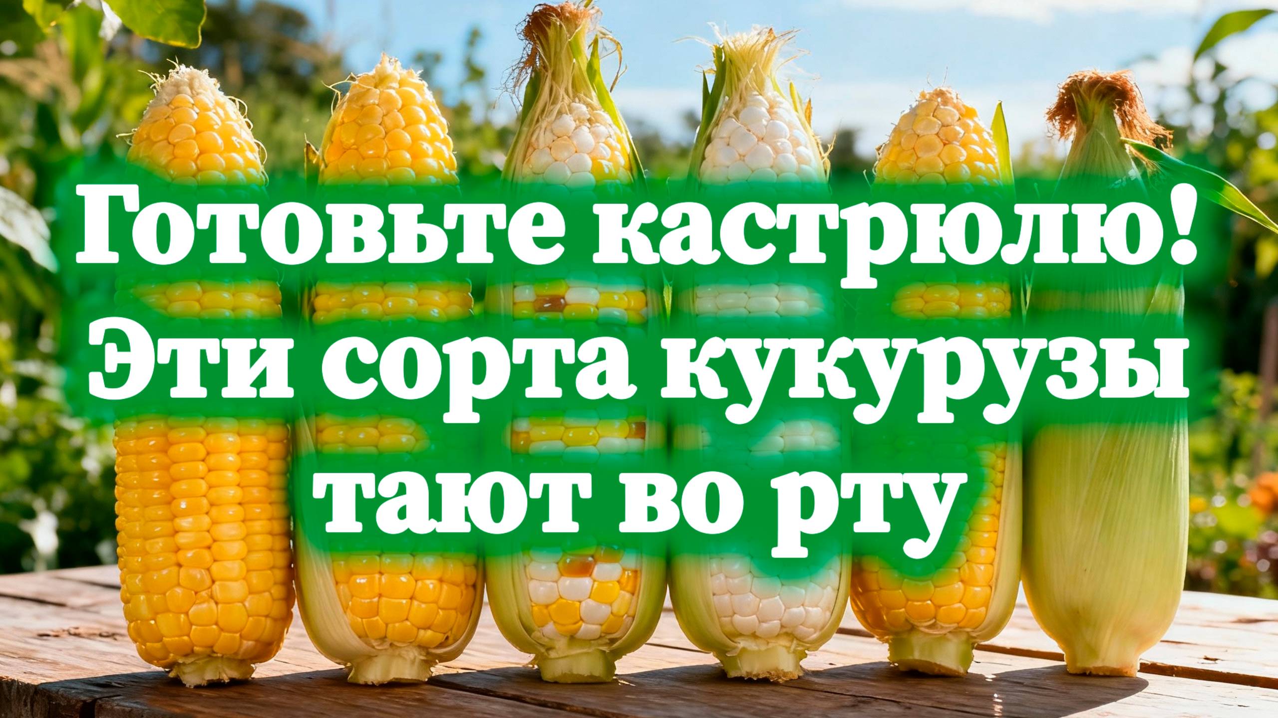 Шесть сахарных красавиц: какую кукурузу посадить на даче