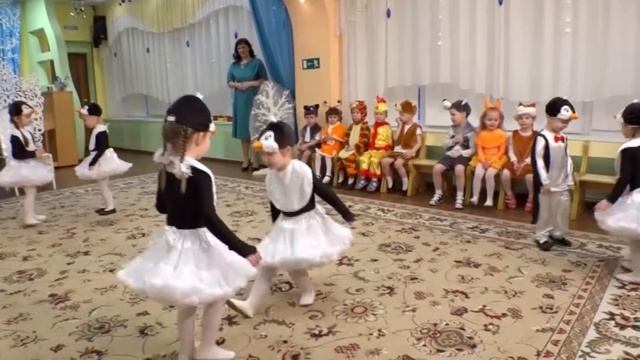 2020 год группа радуга (младшая) танец пингвинов