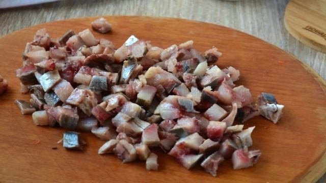 Салат Наваждение с селедкой