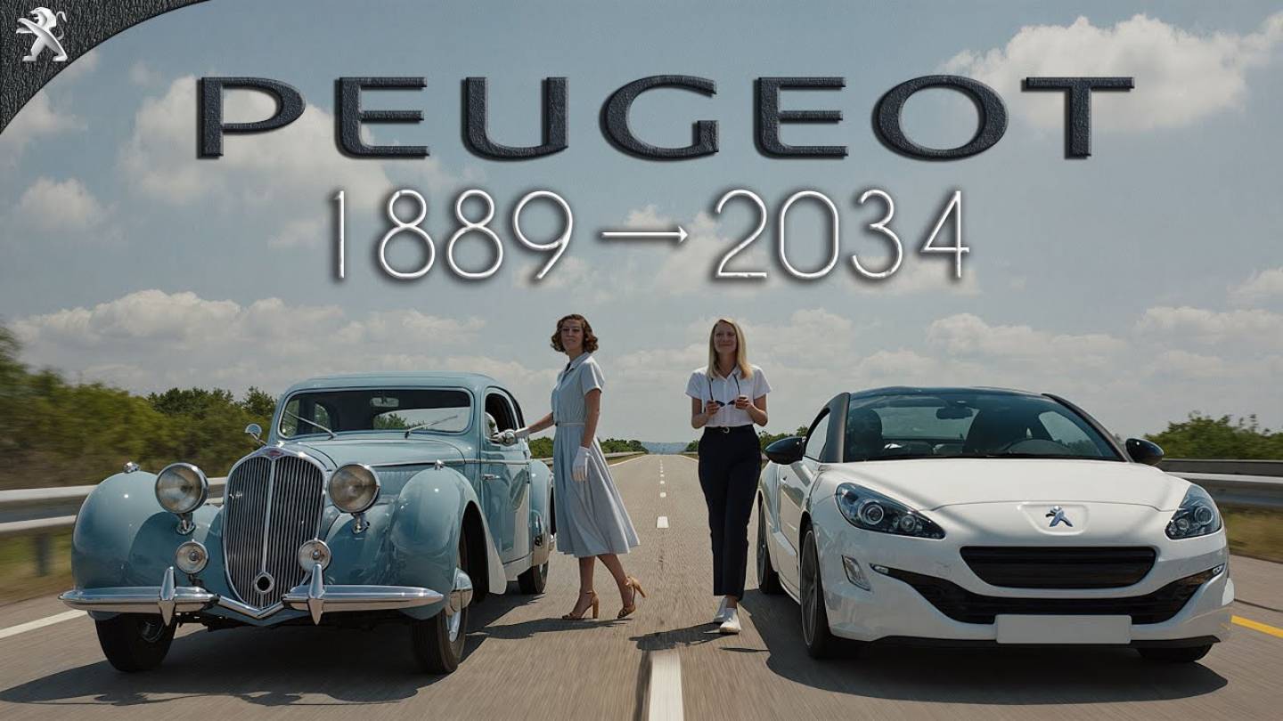 Peugeot Cars 1889–2034 История трансформации автомобиля #Technoyarus