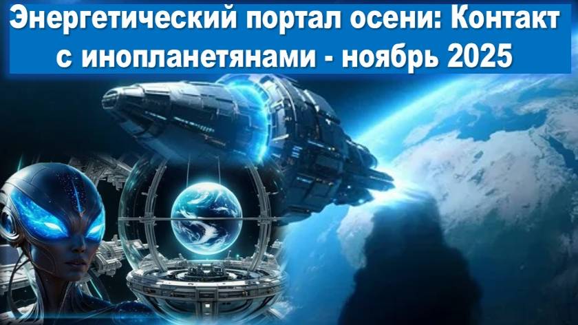 Энергетический портал осени: Контакт с инопланетянами - ноябрь 2025