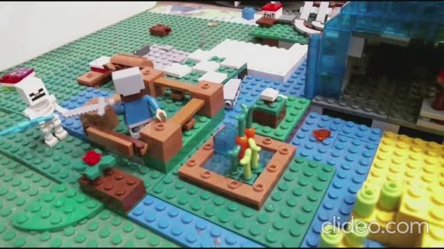 Лего майнкрафт сезон 1 серия 12 'Скелет'