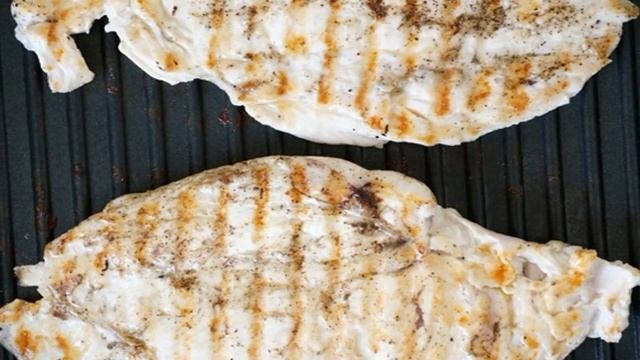 Курица в горчичном соусе со спаржей