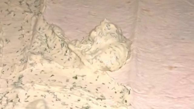 Рулет из лаваша с красной рыбой