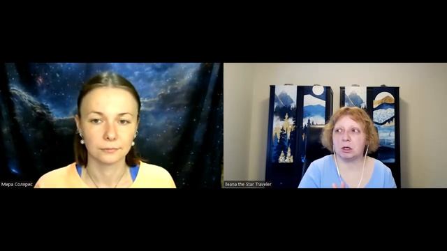 Mira Solaris & Ileana Interview About Secret Space Programs And Extraterrestrial Contacts (Russian)