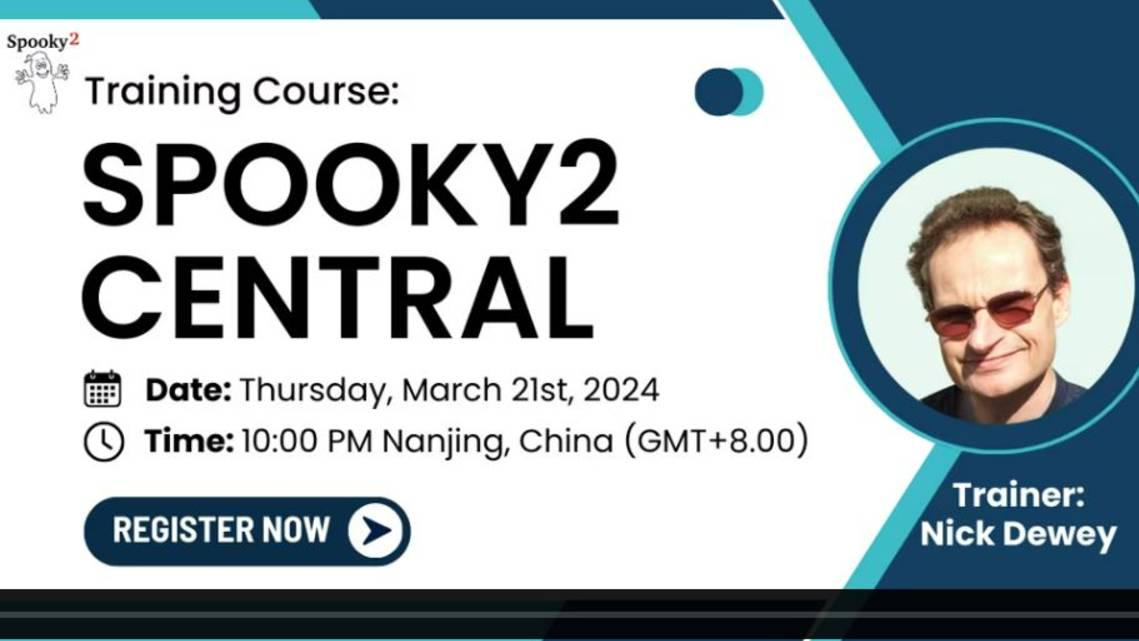 How Use Spooky2 Central Held By Nick Dewey On Mar. 21