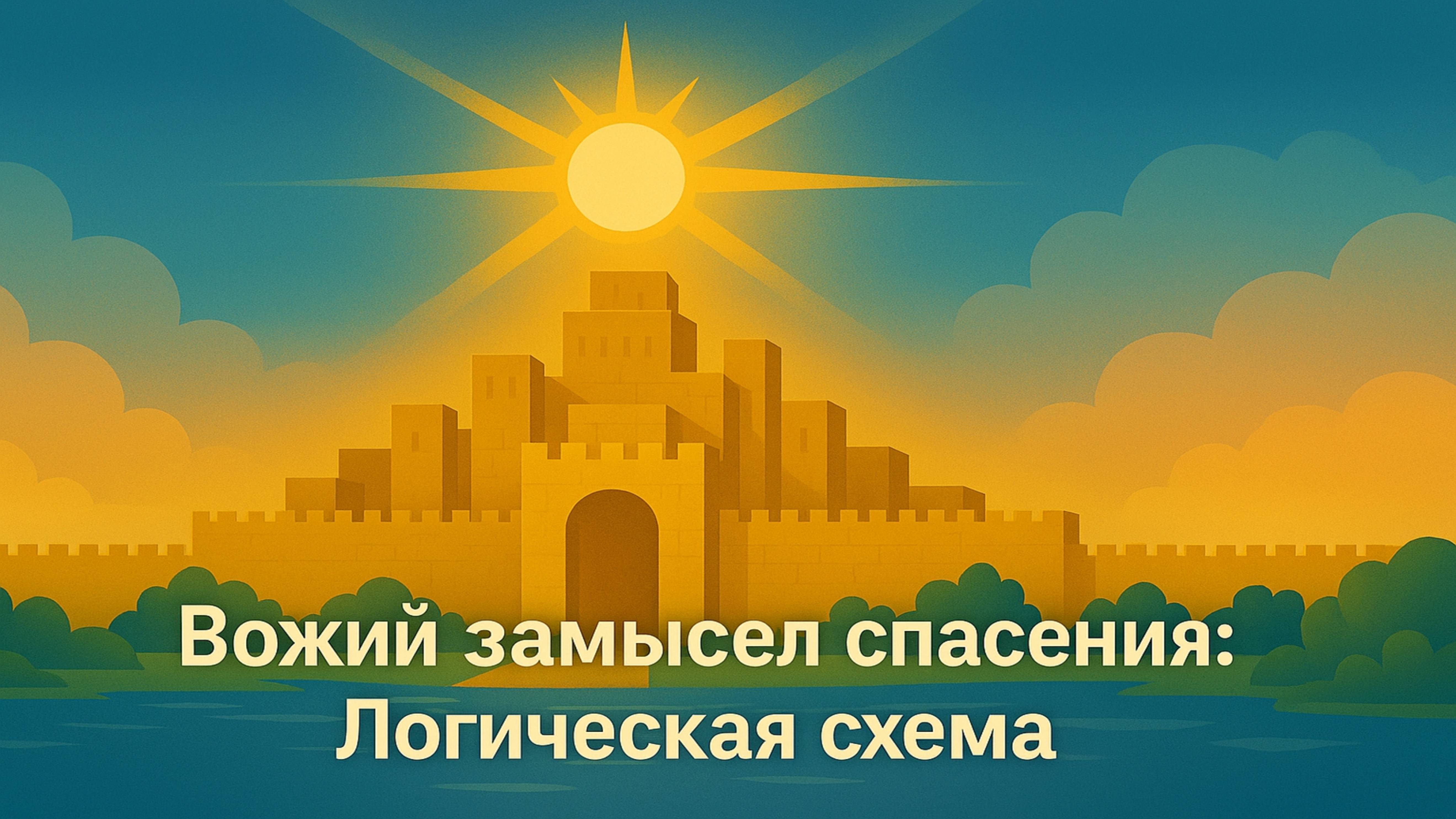 Божий замысел спасения – логическая схема