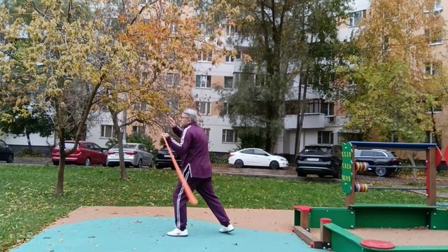 Разминка с тренировочными поями (9)
