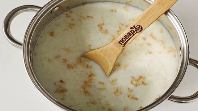 Овсяная каша со сливками