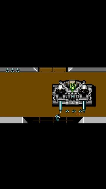 Probotector II Europe NES  Босс 2 уровня: мощный танк!
